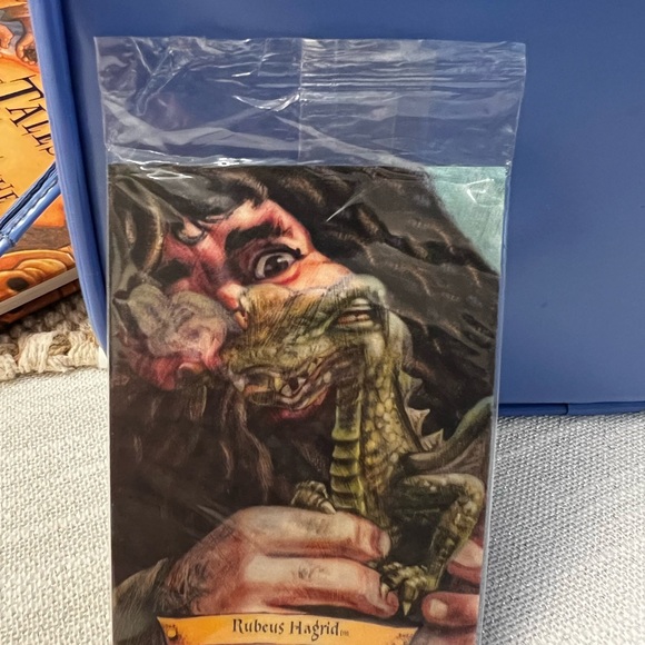 Harry Potter RUBEUS HAGRID Lenticular 3D Card #6/12 Choc Frog SEALED - 2004 - Picture 3 of 5
